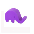 2шт Бесплатная доставка Слон shaped силиконовые сотовый телефон владельца (случайный цвет)